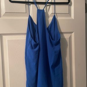 Newbury Kustom blue tank